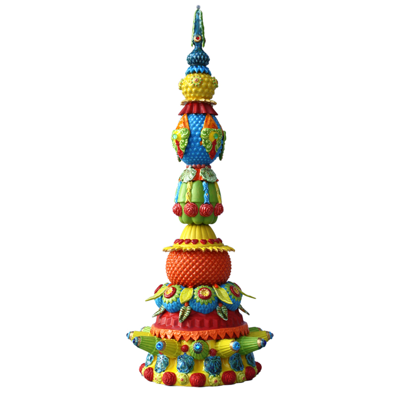 Multicolour cake